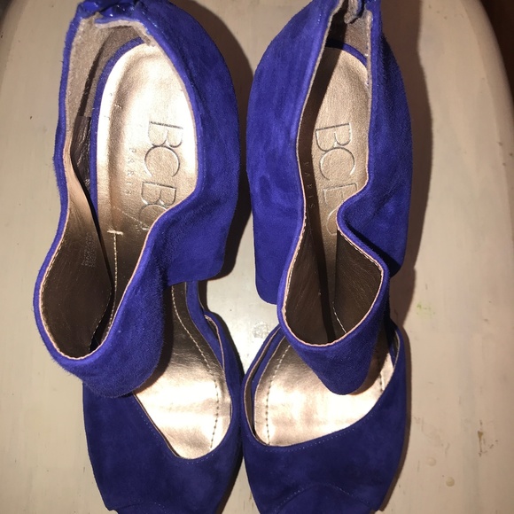 Suede BCBG Heels - Picture 1 of 7